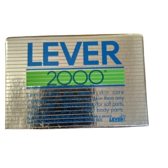 LEVER 2000 3.5 oz Deodorant Soap Bar NEW NOS Vintage 1992 - Picture 2 of 6